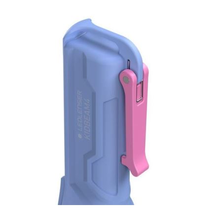 Ledlenser KIDBEAM4 RAINBOW - LED детско фенерче с регулируема яркост LED/2xAAA IP44 лилаво