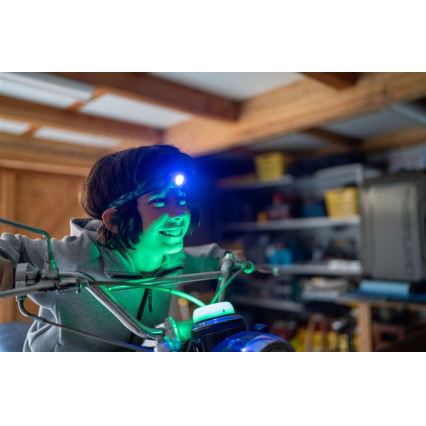 Ledlenser KIDCAMP6 DINO - димируема преносима LED лампа LED/3xAAA IP44 зелена