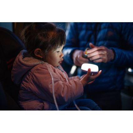 Ledlenser KIDCAMP6 RAINBOW - димируема преносима LED лампа LED/3xAAA IP44 синя