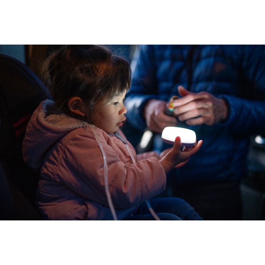 Ledlenser KIDCAMP6 RAINBOW - димируема преносима LED лампа LED/3xAAA IP44 синя