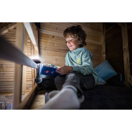 Ledlenser KIDCAMP6 RAINBOW - димируема преносима LED лампа LED/3xAAA IP44 синя