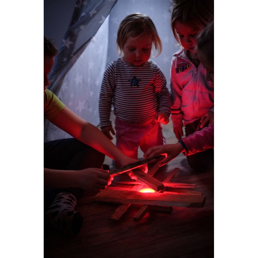 Ledlenser KIDCAMP6 RAINBOW - димируема преносима LED лампа LED/3xAAA IP44 синя