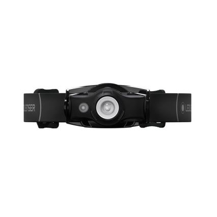 Ledlenser MH4 - LED презареждаема челна лампа с регулиране на яркостта LED/750 mAh IP54 400 lm 35 h черна