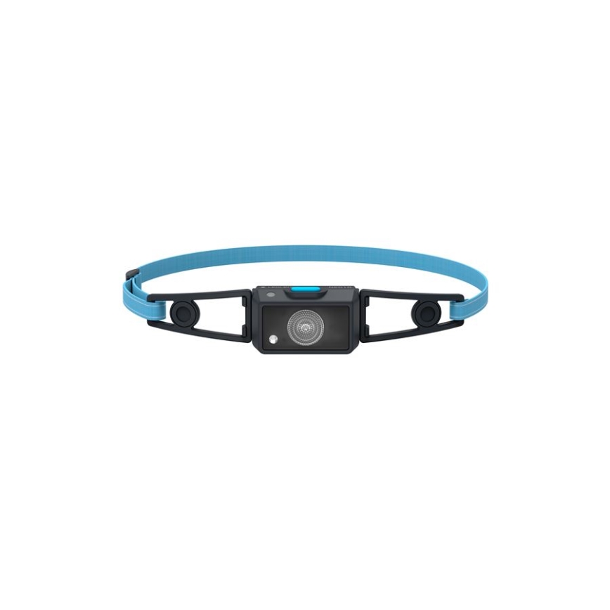 Ledlenser NEO1R - LED челна лампа с регулируема яркост, презареждаема LED/730 mAh IP67 250 lm 15 h синя