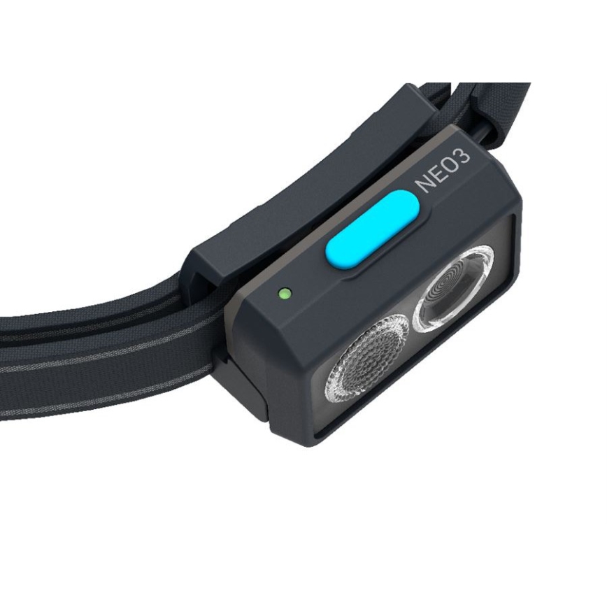 Ledlenser NEO3 - димируема челна лампа LED/3xAAA IP54 400 lm 20 h синя