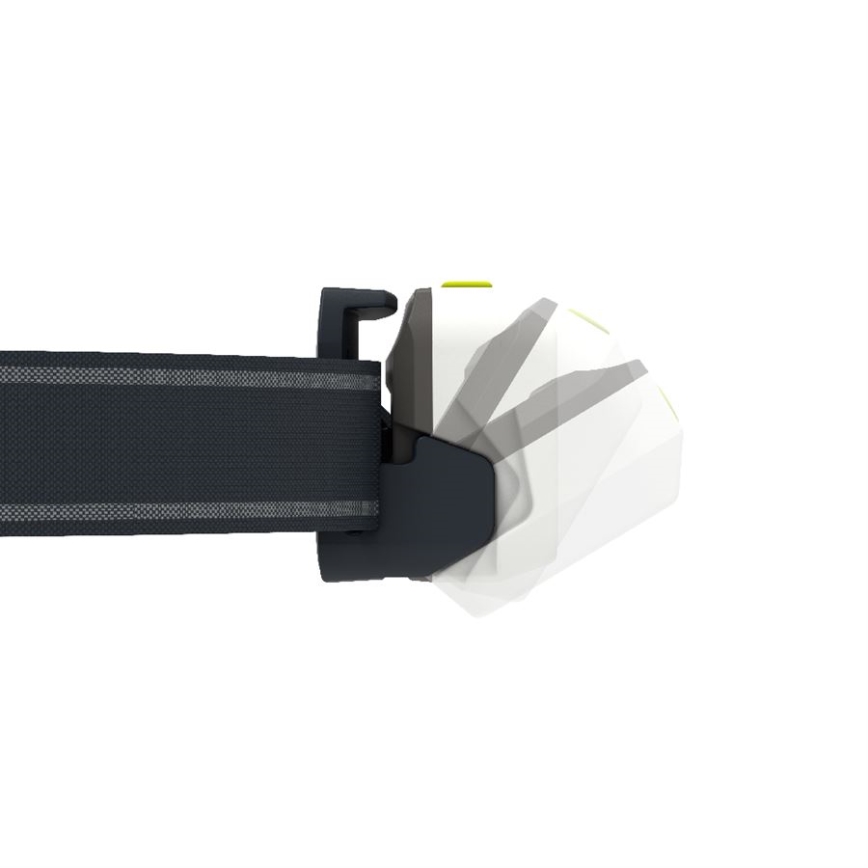 Ledlenser NEO3 - регулируем LED челник LED/3xAAA IP54 400 lm 20 ч черен/бял