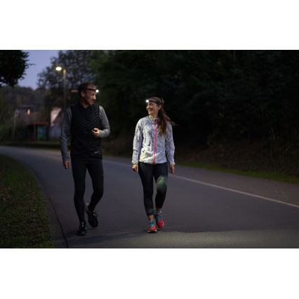 Ledlenser NEO5R - презареждаема челна лампа с регулируема яркост LED/1800 mAh IP54 600 lm 35 ч черна/бяла