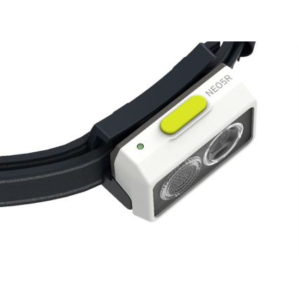 Ledlenser NEO5R - презареждаема челна лампа с регулируема яркост LED/1800 mAh IP54 600 lm 35 ч черна/бяла