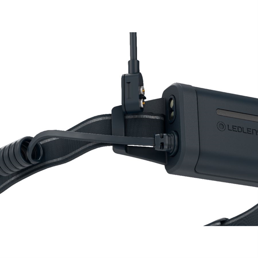 Ledlenser NEO5R - презареждаема челна лампа с регулируема яркост LED/1800 mAh IP54 600 lm 35 ч черна/бяла