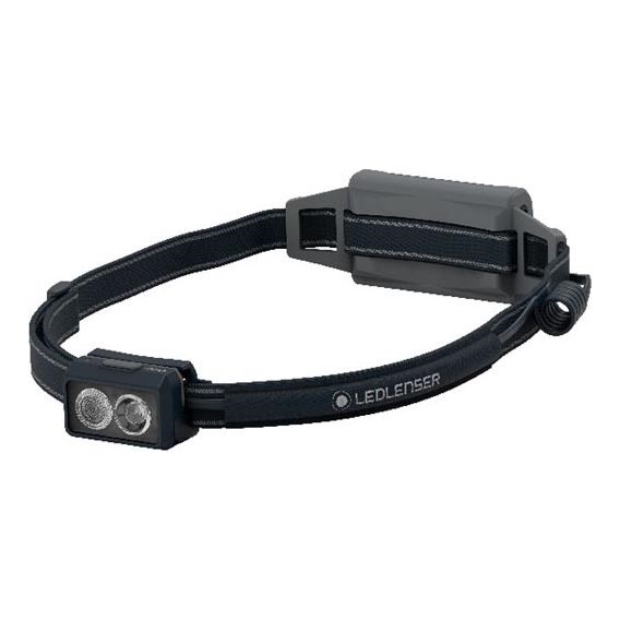 Ledlenser NEO5R - презареждаема LED челна лампа с регулируема яркост, 1800 mAh, IP54, 600 лм, 35 ч, черна