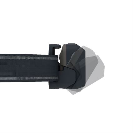 Ledlenser NEO5R - презареждаема LED челна лампа с регулируема яркост, 1800 mAh, IP54, 600 лм, 35 ч, черна