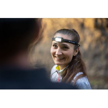 Ledlenser NEO5R - LED челна лампа с регулируема яркост, презареждаема LED/1800 mAh IP54 600 lm 35 h синя