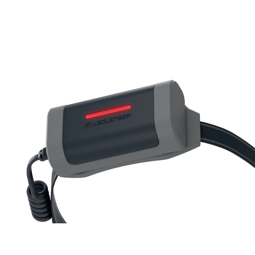 Ledlenser NEO9R - LED презареждаем челник с регулируема яркост, 5000 mAh, IP54, 1200 lm, 120 ч, черен/сив