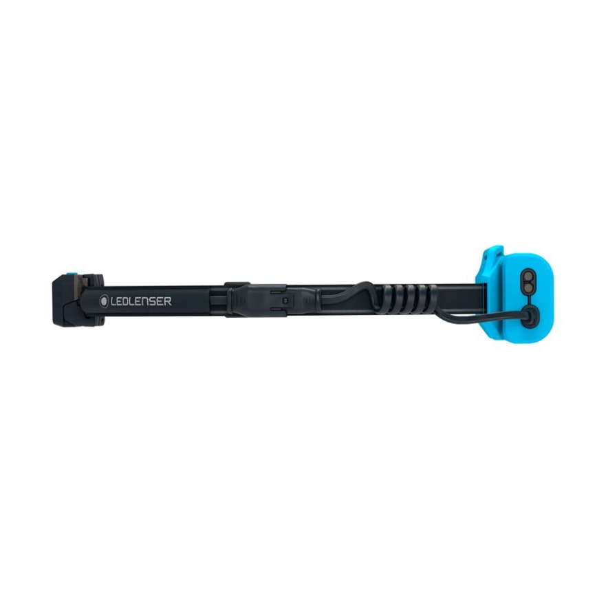 Ledlenser NEO9R - LED челна лампа с регулируема яркост, зареждаема, 5000 mAh, IP54, 1200 lm, 120h, черна/синя