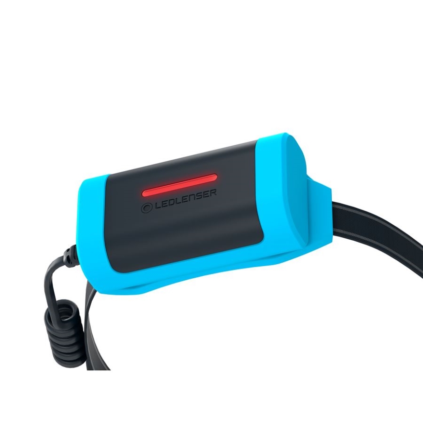 Ledlenser NEO9R - LED челна лампа с регулируема яркост, зареждаема, 5000 mAh, IP54, 1200 lm, 120h, черна/синя