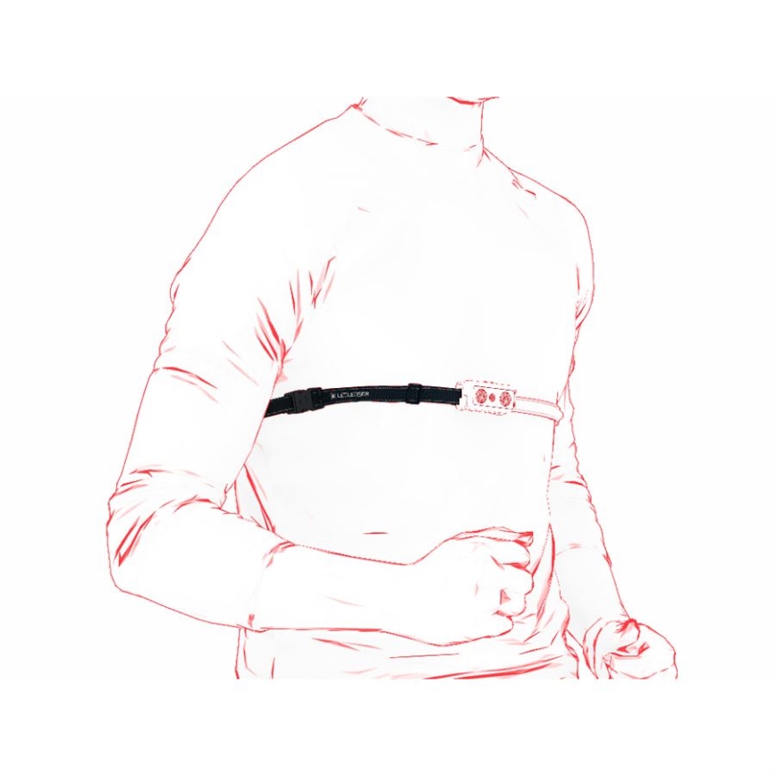 Ledlenser NEO9R - LED челна лампа с регулируема яркост, зареждаема, 5000 mAh, IP54, 1200 lm, 120h, черна/синя