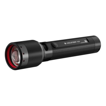 Ledlenser P6R - презареждаем LED фенер с регулиране на яркостта, 3000 mAh, IP68, 1200 lm, 65 ч, черен