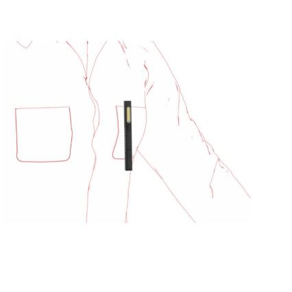 Ledlenser W2R - Работна LED лампа с регулируема яркост, акумулатор 630 mAh, IP54, 220 lm