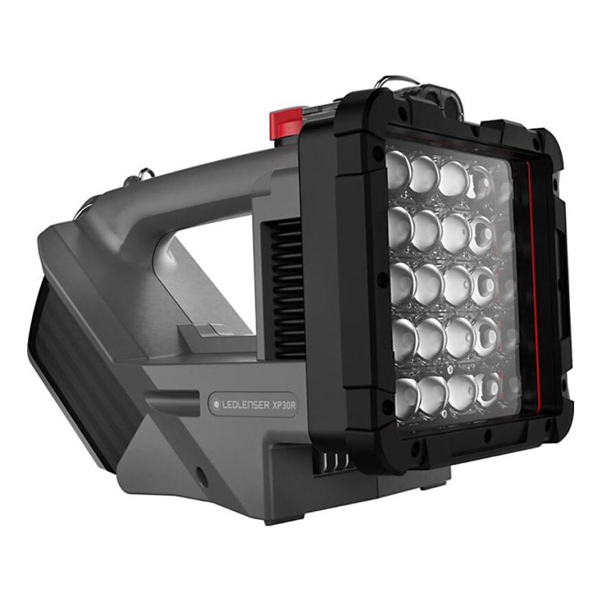Ledlenser XP30R - Презареждаем LED фенер с регулируема яркост LED/5000 mAh IP54 32000 lm 16 ч сив