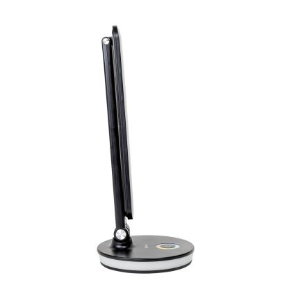 LED RGBW Димируема настолна лампа с функция за зареждане LED/12W/5V 2800-6000K черен