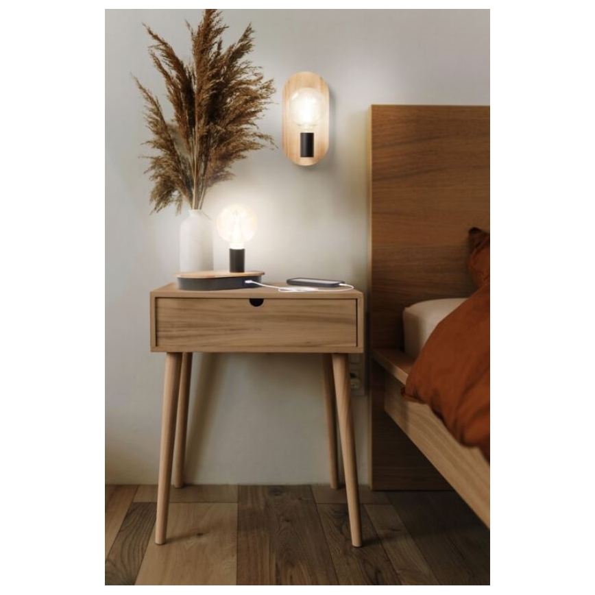 Ledvance - Аплик DECOR WOOD 1xE27/8W/230V