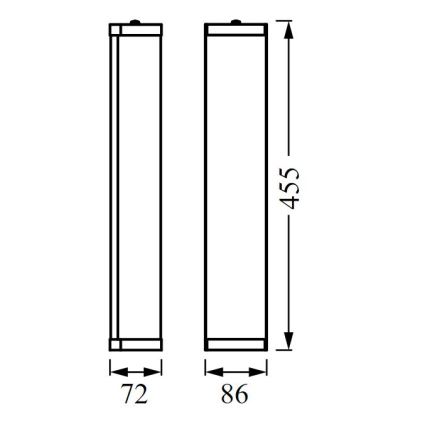 Ledvance - Аплик за баня BATHROOM CLASSIC 3xE14/12W/230V IP44