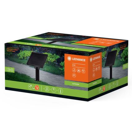 Ledvance - Хибриден соларен панел ENDURA 24W/12V 2000 mAh IP67