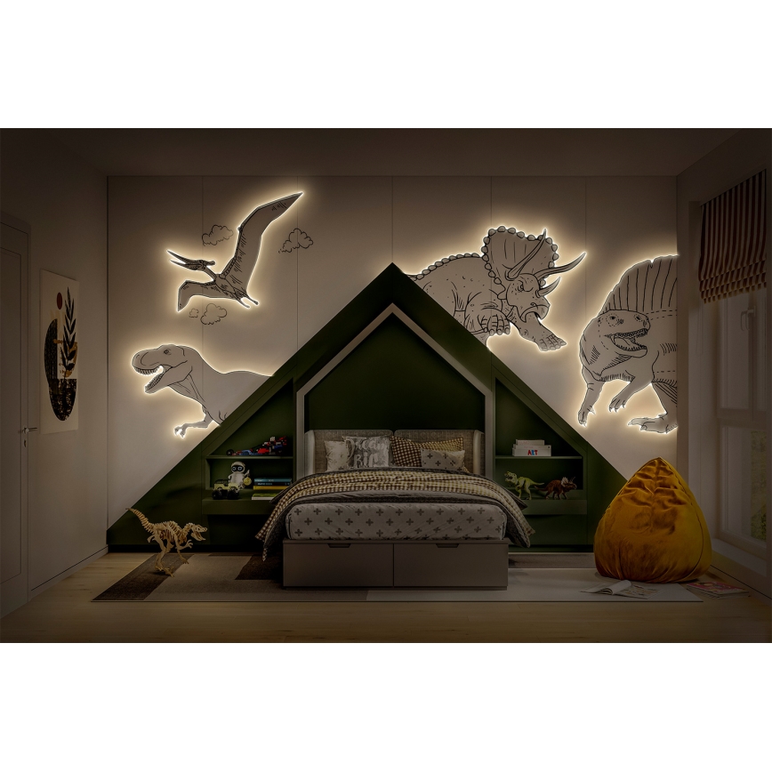 Ledvance - димируема RGB LED лента FLEX 5m LED/10W/230V + дистанционно управление