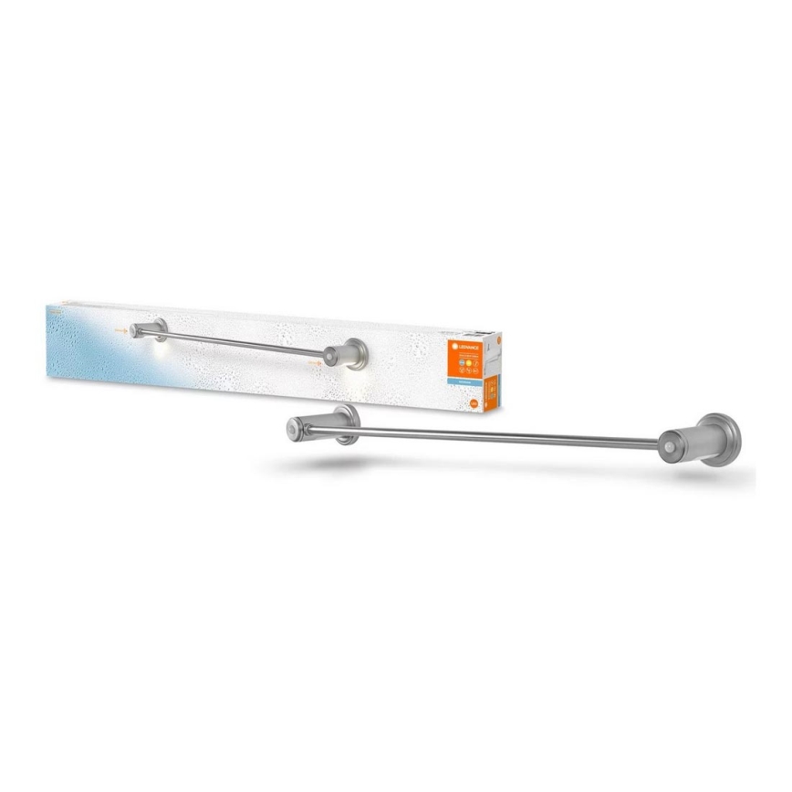 Ledvance - Държач за кърпи с LED подсветка 6xAAA IP44