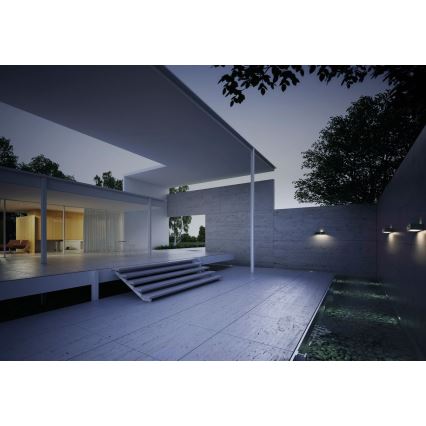 Ledvance - LED соларен стенен осветител с датчик за движение и здрач ENDURA SOLAR LED/3W/4,2V 1200 mAh IP65