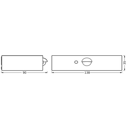 Ledvance - LED соларен стенен осветител с датчик за движение и здрач ENDURA SOLAR LED/3W/4,2V 1200 mAh IP65
