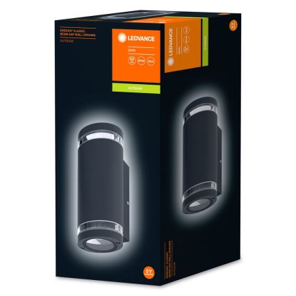 Ledvance - Екстериорен аплик BEAM 2xGU10/35W/230V IP44