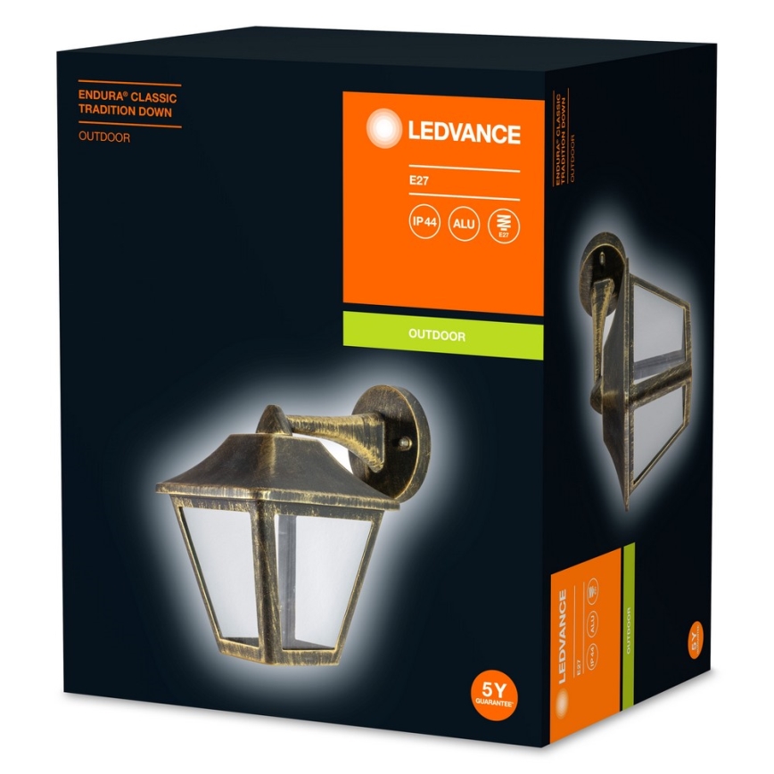 Ledvance - Екстериорен аплик ENDURA 1xE27/60W/230V IP44