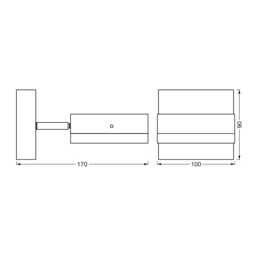 Ledvance - Екстериорен аплик ENDURA CLASSIC 1xGX53/12W/230V IP44