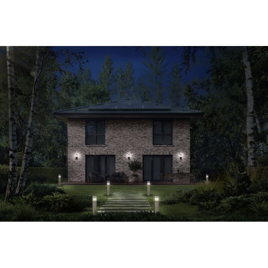 Ledvance - Екстериорен аплик със сензор EBRO 1xE27/20W/230V IP44