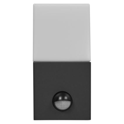 Ledvance - Екстериорен аплик със сензор FIGO SQUARE 1xE27/20W/230V