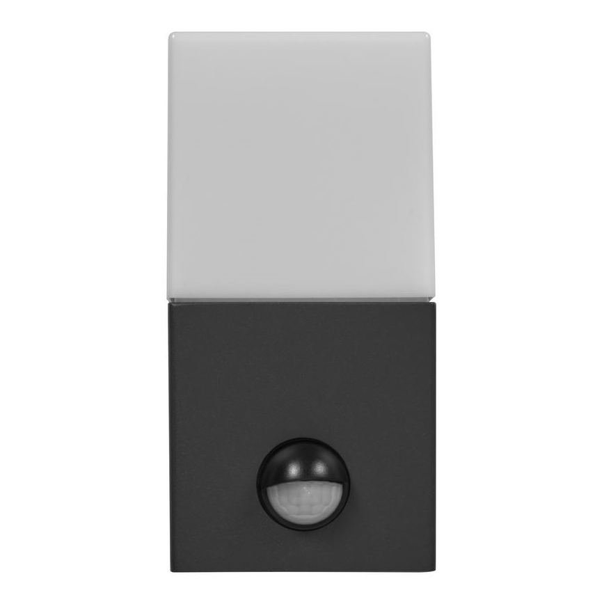 Ledvance - Екстериорен аплик със сензор FIGO SQUARE 1xE27/20W/230V