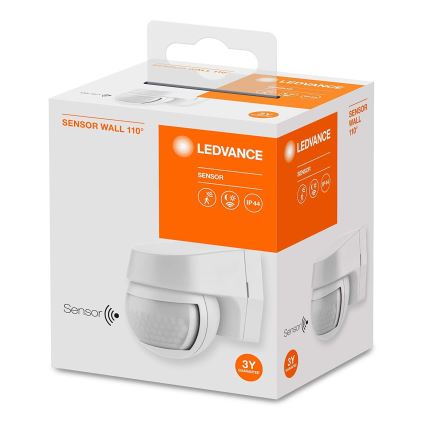 Ledvance - Екстериорен инфрачервен сензор за движение 230V IP44 бял