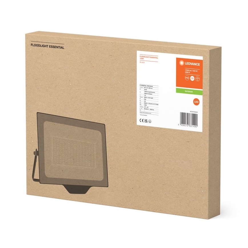 Ledvance - Екстериорен LED прожектор FLOODLIGHT ESSENTIAL LED/150W/230V IP65