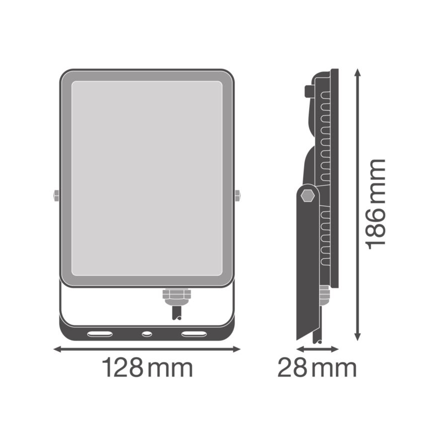 Ledvance - LED Екстериорен прожектор за стена FLOODLIGHT ESSENTIAL LED/30W/230V 4000K IP65