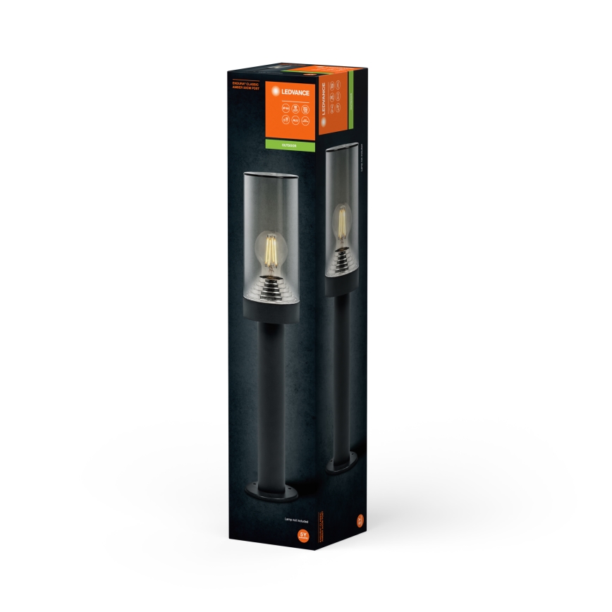Ledvance - Екстериорна лампа AMBER 1xE27/20W/230V IP44