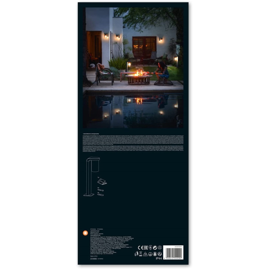 Ledvance - Екстериорна лампа CASCADE 1xE27/25W/230V IP44 50см