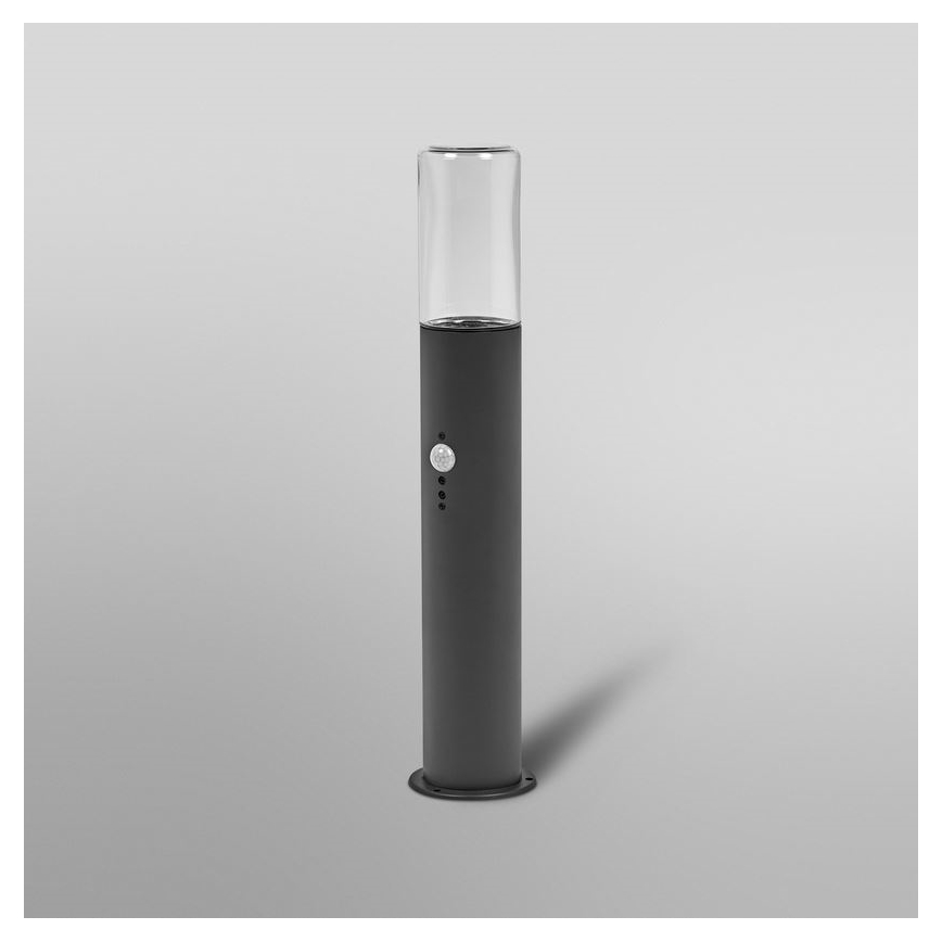 Ledvance - Екстериорна лампа със сензор FIGO CYLINDER 1xE27/20W/230V IP44