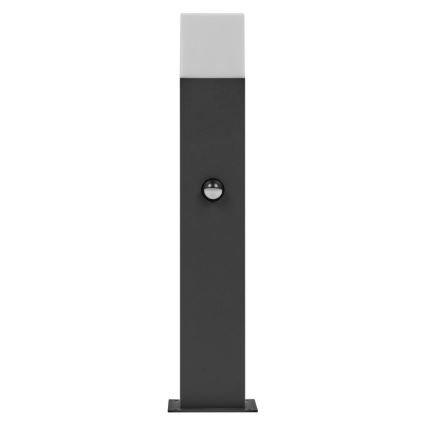 Ledvance - Екстериорна лампа със сензор FIGO SQUARE 1xE27/20W/230V IP44