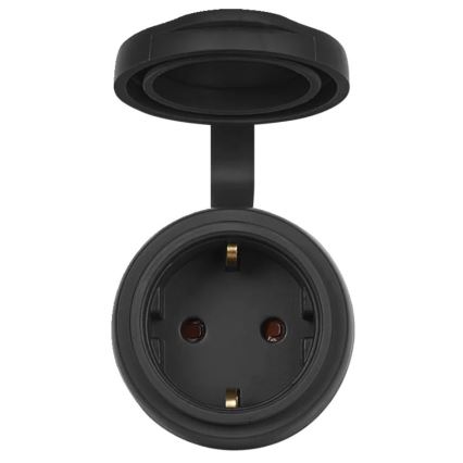 Ledvance - Интелигентен екстериорен контакт SMART+ 3680W/230V/Тип F/SCHUKO 16A IP44 черен