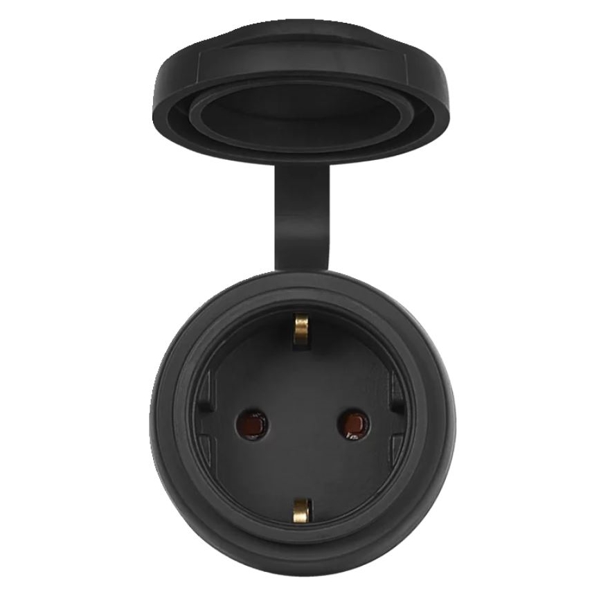Ledvance - Интелигентен екстериорен контакт SMART+ 3680W/230V/Тип F/SCHUKO 16A IP44 черен