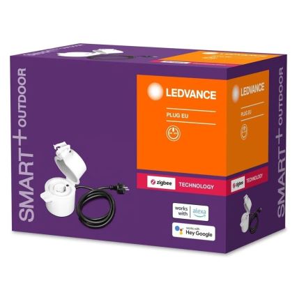 Ledvance - Интелигентен екстериорен контакт SMART+ 3680W/230V/Тип F/SCHUKO 16A IP44