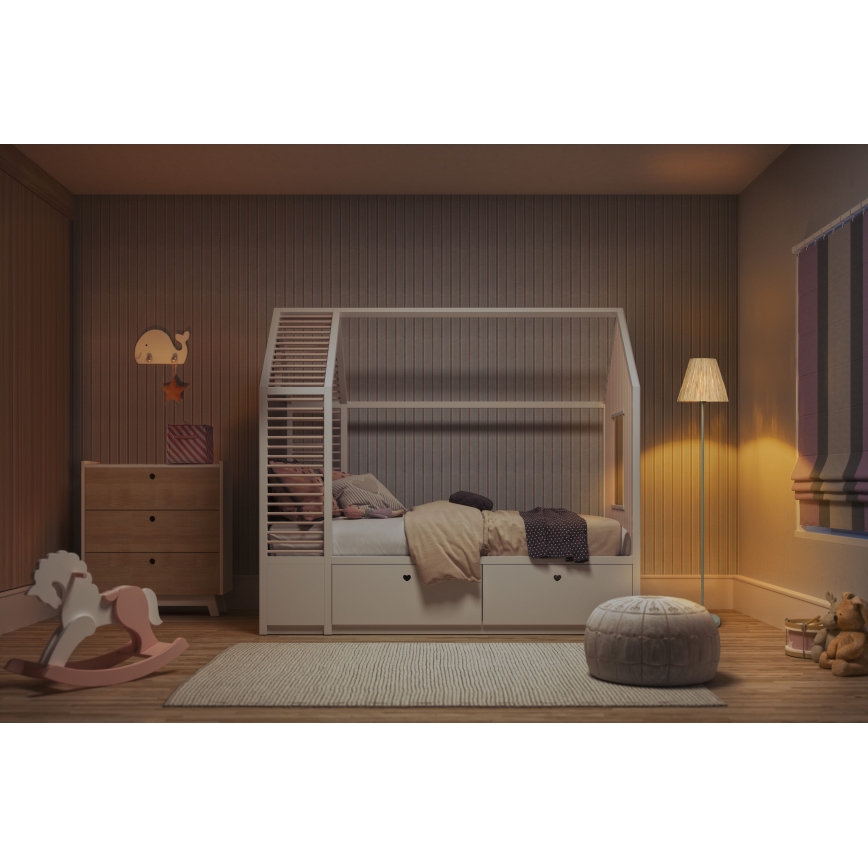 Ledvance - Лампион DECOR RAFFIA 1xE27/15W/230V влакна от рафия