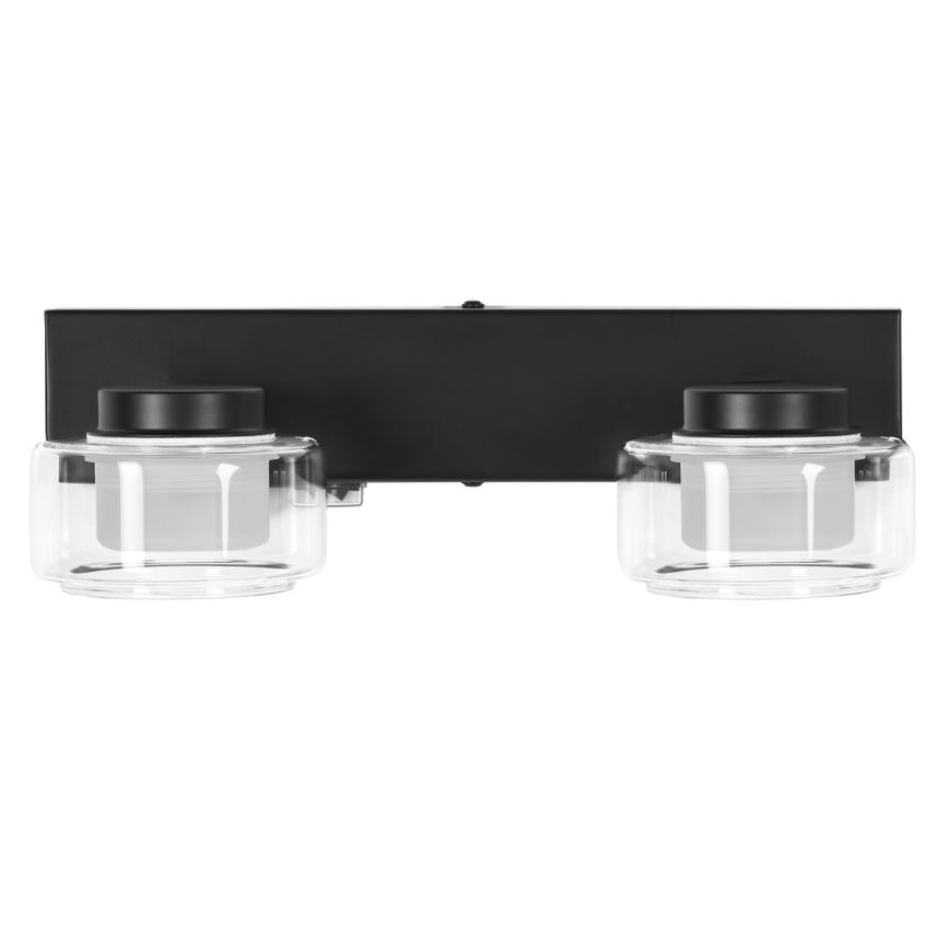 Ledvance - LED Аплик за баня ORBIS FLAME 2xLED/5,5W/230V 3000/4000K IP44 черен