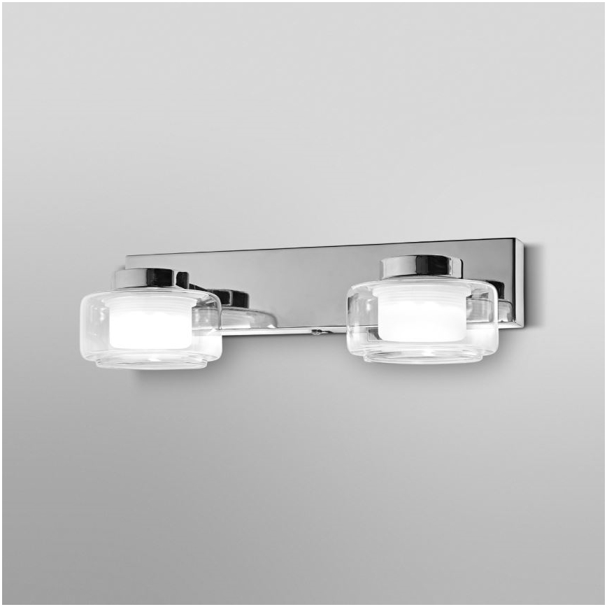 Ledvance - LED Аплик за баня ORBIS FLAME 2xLED/5,5W/230V 3000/4000K IP44 хром